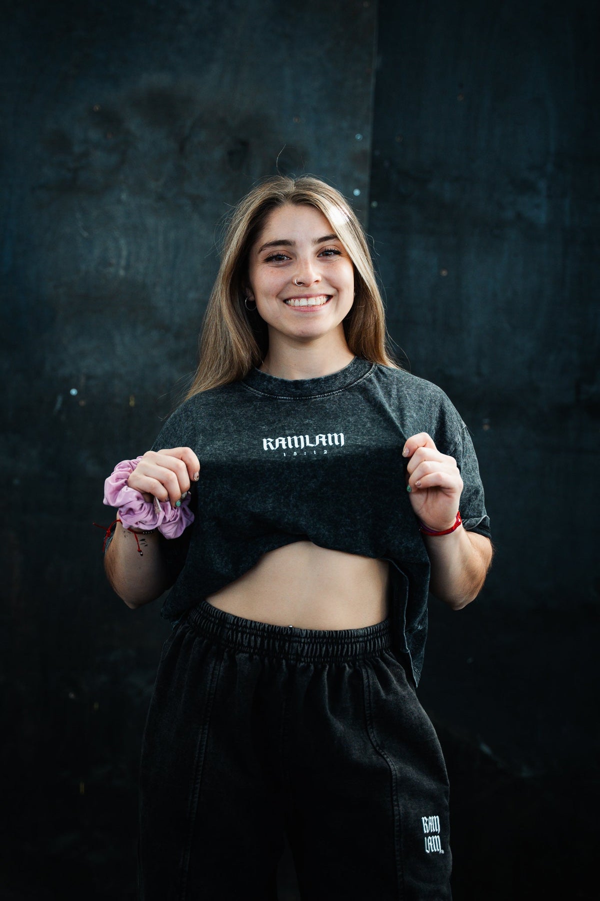 Crop oversize mujer