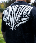 Polera oversize Black RAW