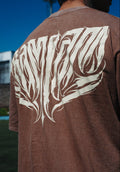 Polera oversize Brown RAW