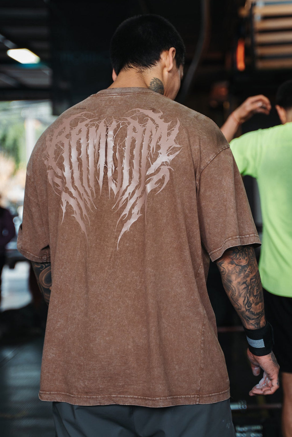 Polera oversize Brown SP