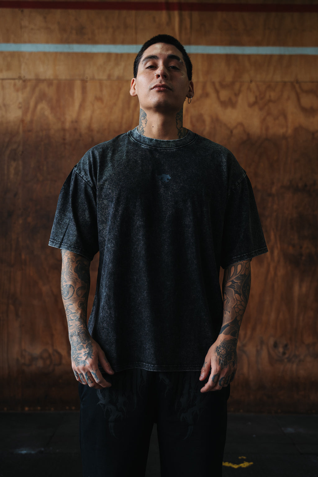 Polera oversize Black SP