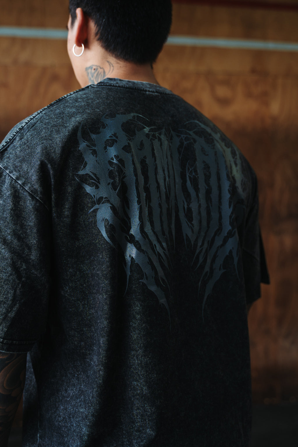 Polera oversize Black SP