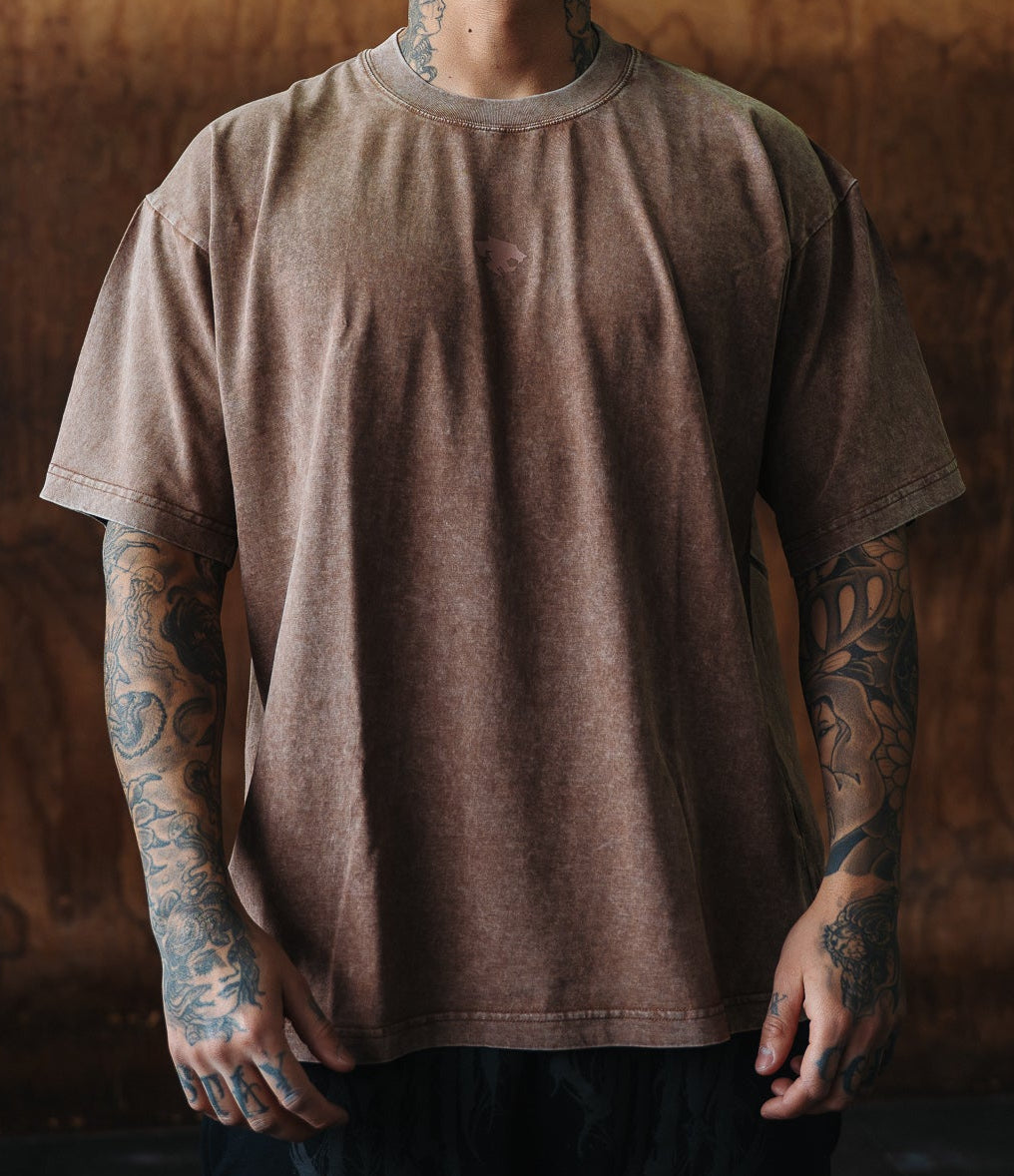 Polera oversize Brown SP