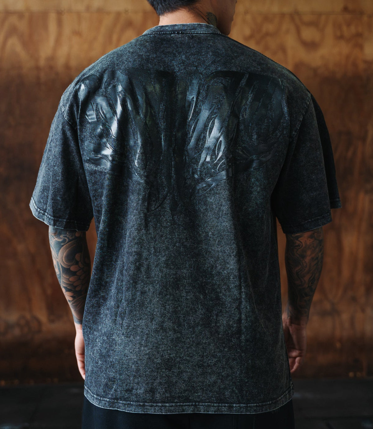 Polera oversize Blackout RAW
