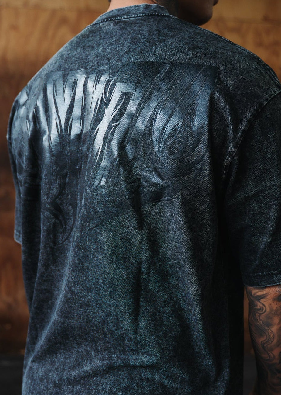 Polera oversize Blackout RAW
