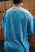 Polera oversize Sky blue SP