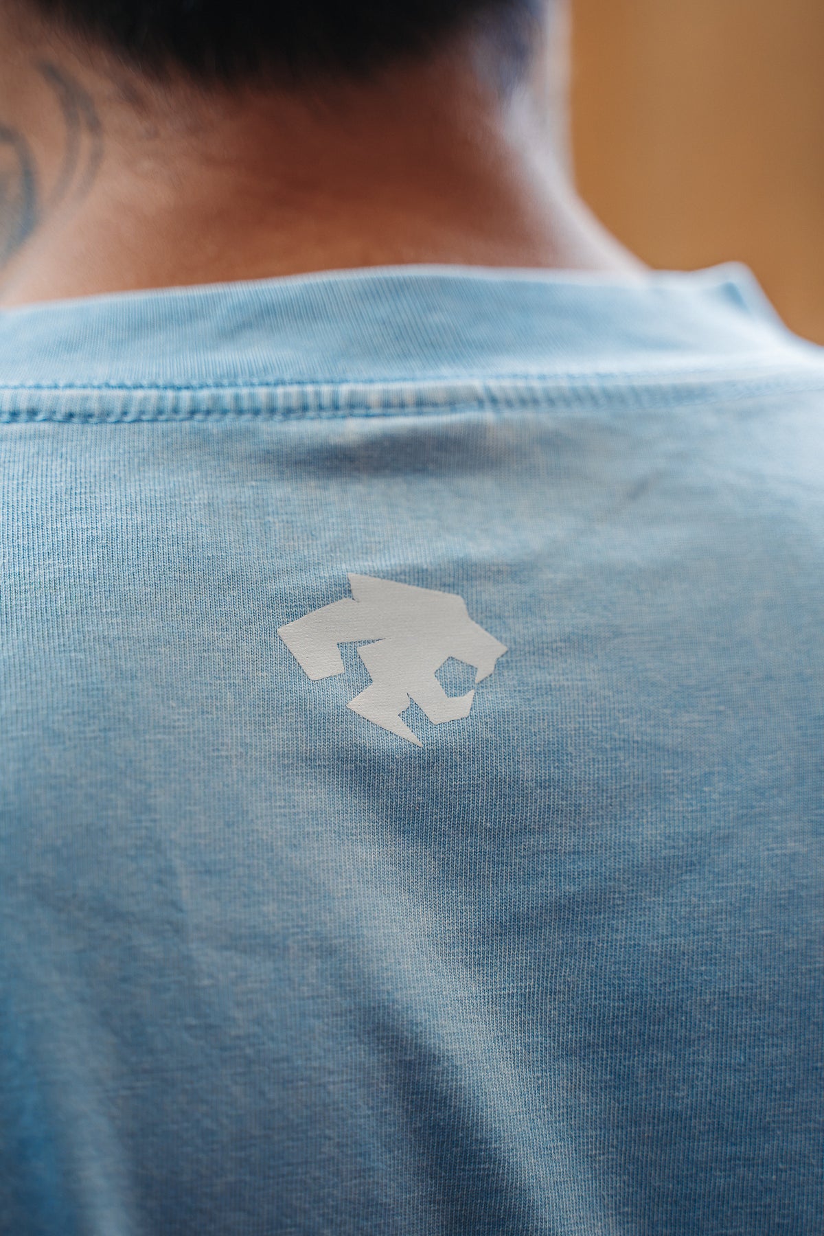 Polera oversize Sky blue
