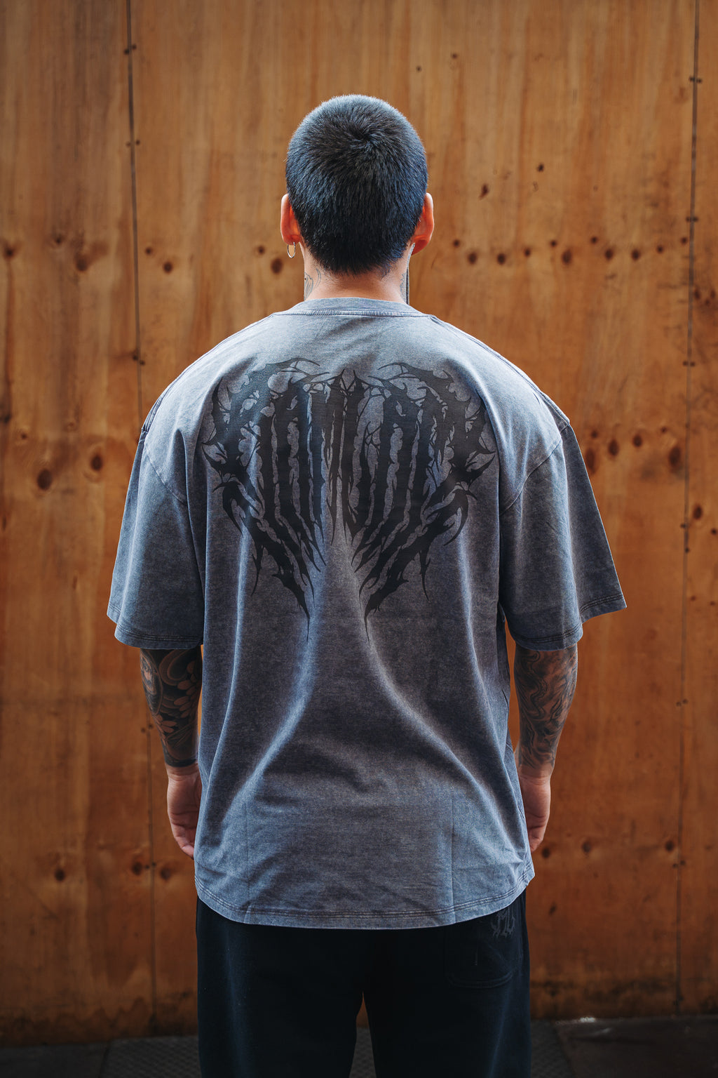 Polera oversize Grey SP