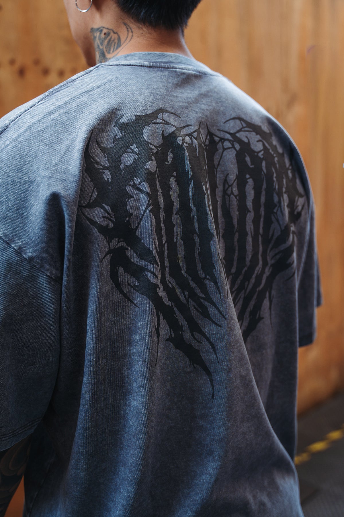 Polera oversize Grey SP