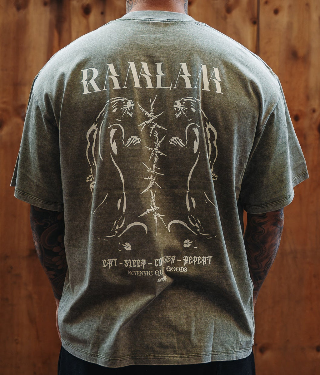 Polera oversize Green/ Bg Panthers