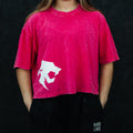 Polera crop oversize Pink PRIMAL