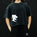 Polera crop oversize Black PRIMAL