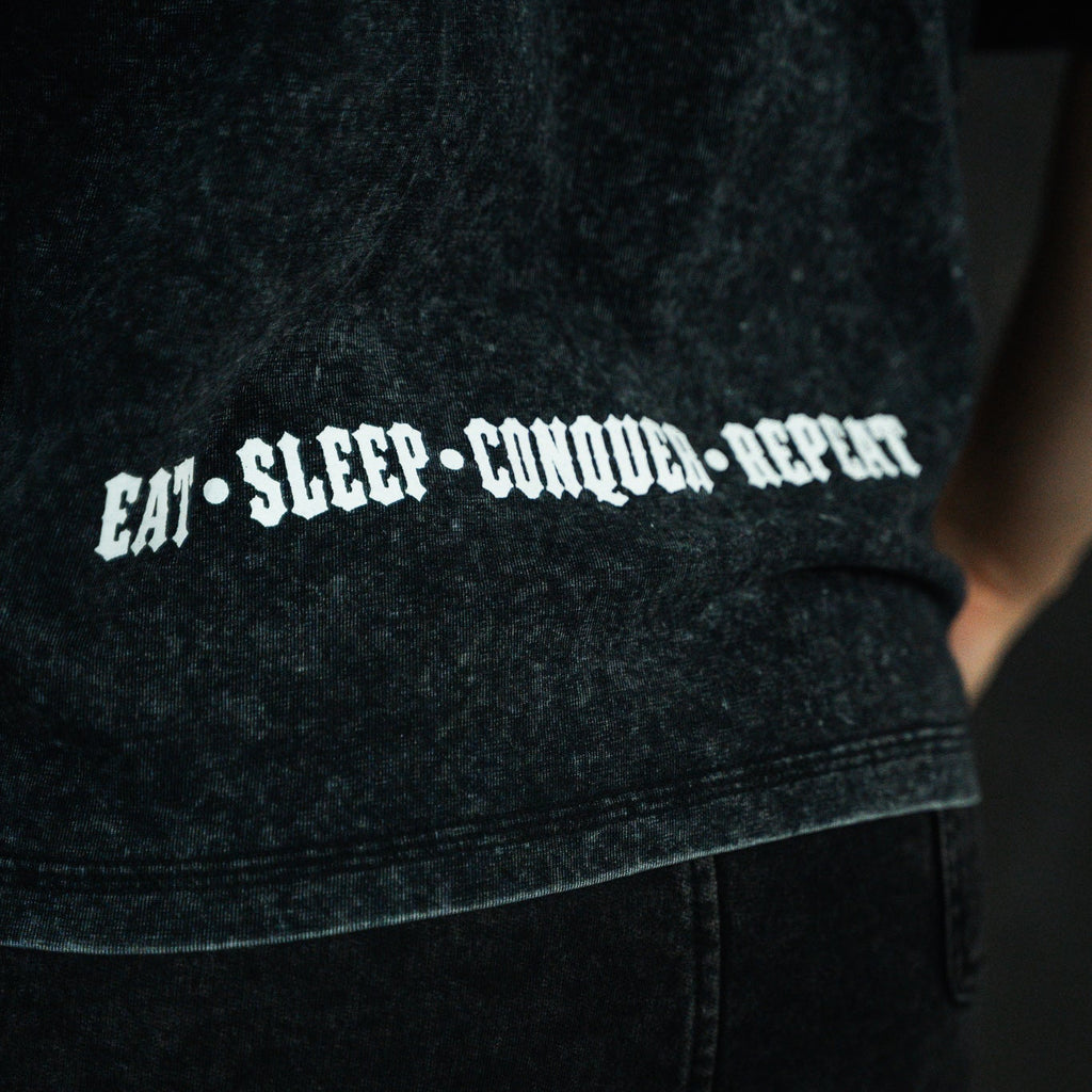Polera crop oversize Black PRIMAL