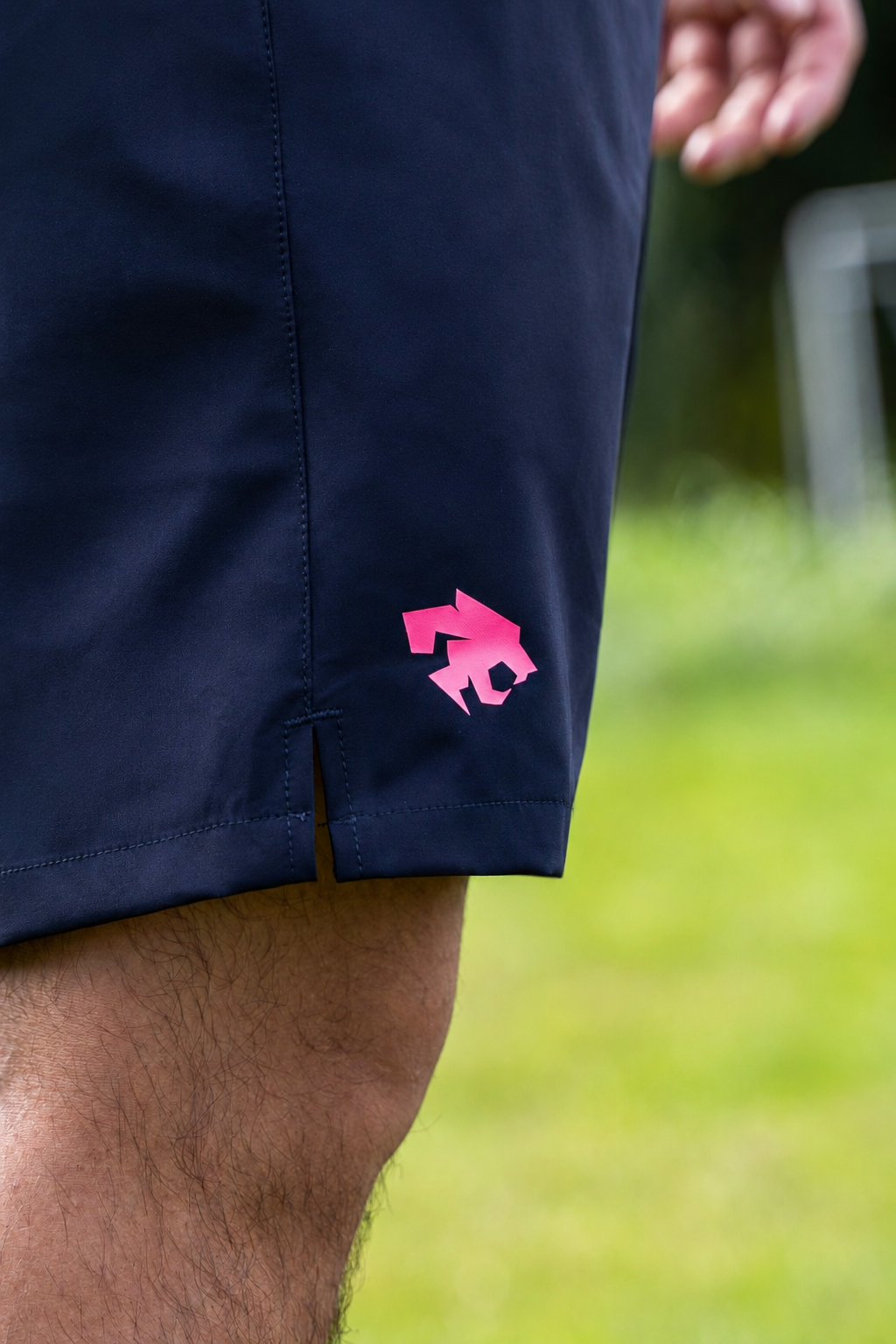 Short 7" Blue/fuchsia