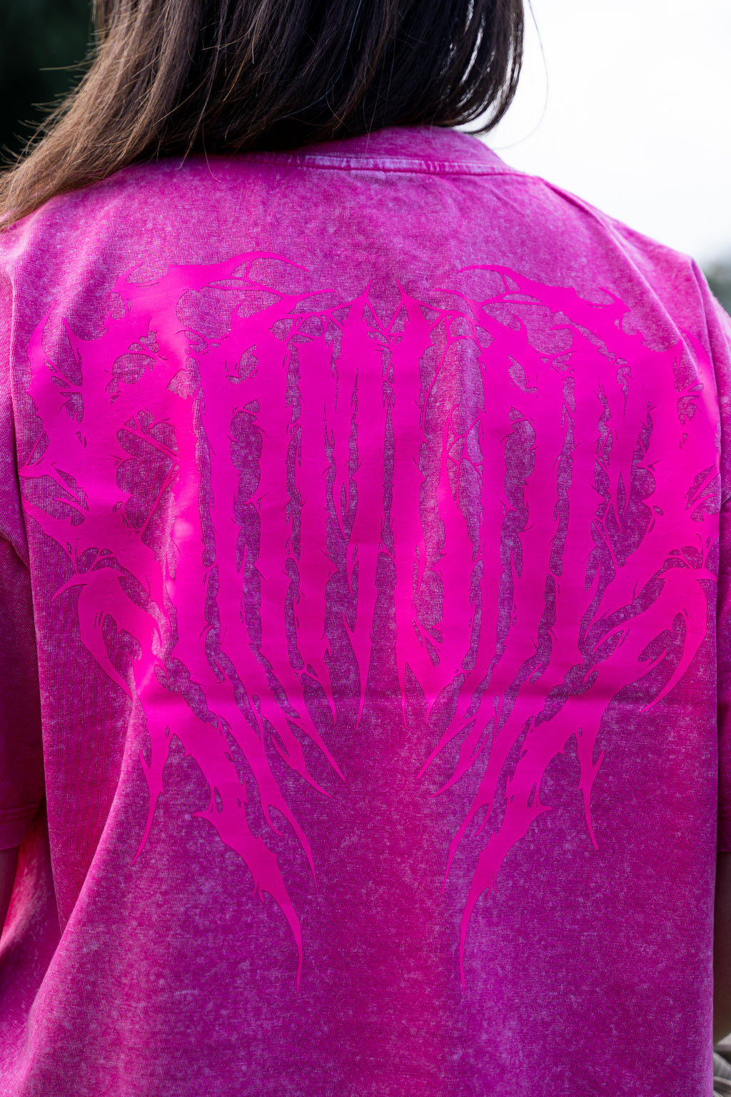 Polera crop oversize Pink-SP
