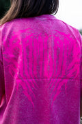 Polera crop oversize Pink-SP