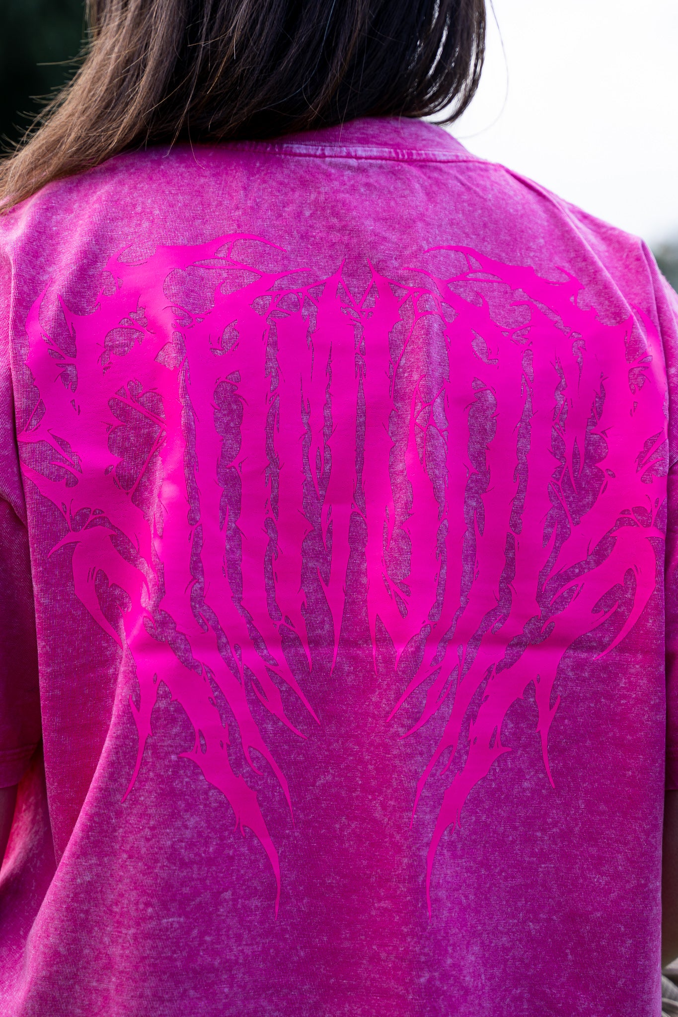 Polera crop oversize Pink-SP