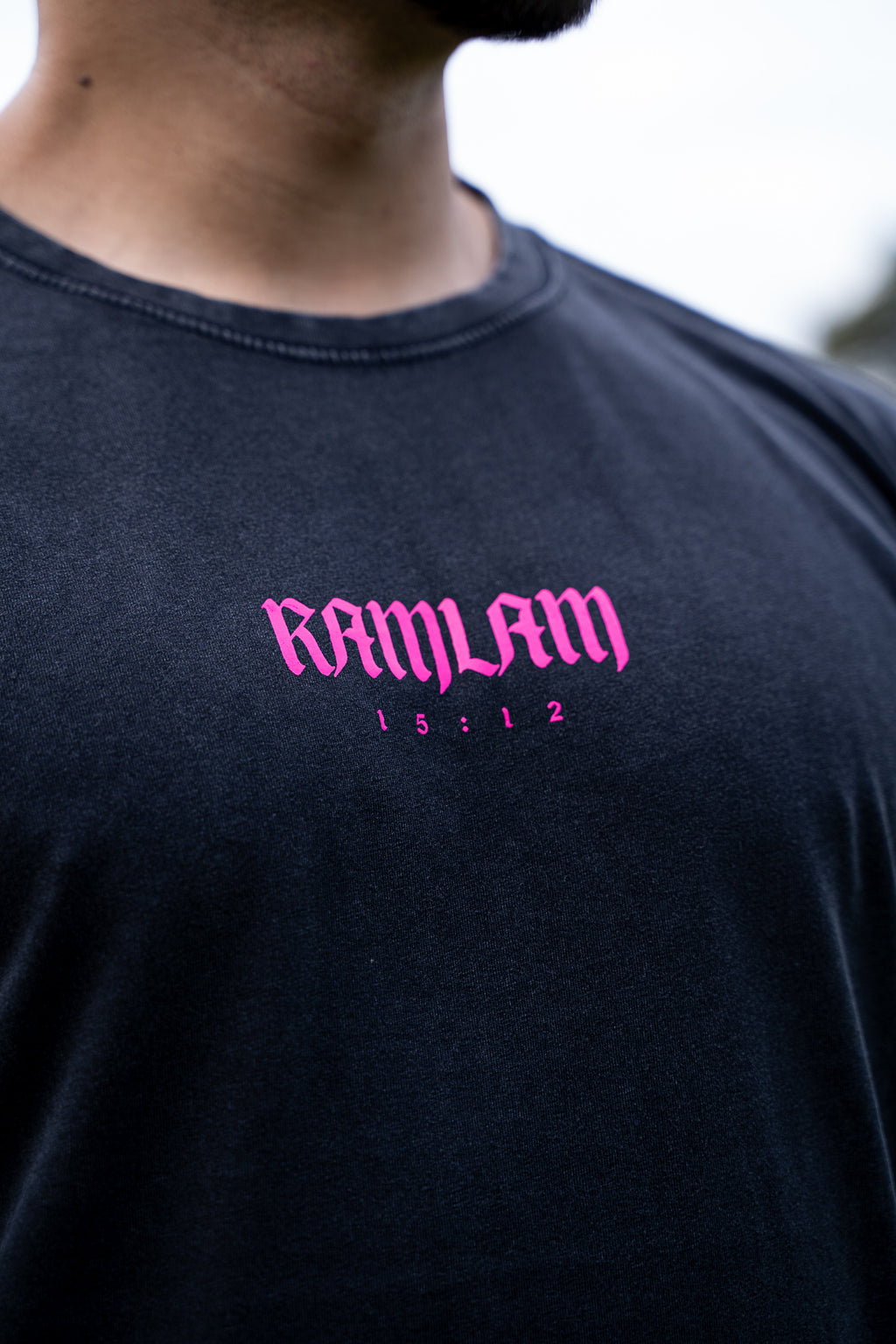 Polera regular Black/Fs A