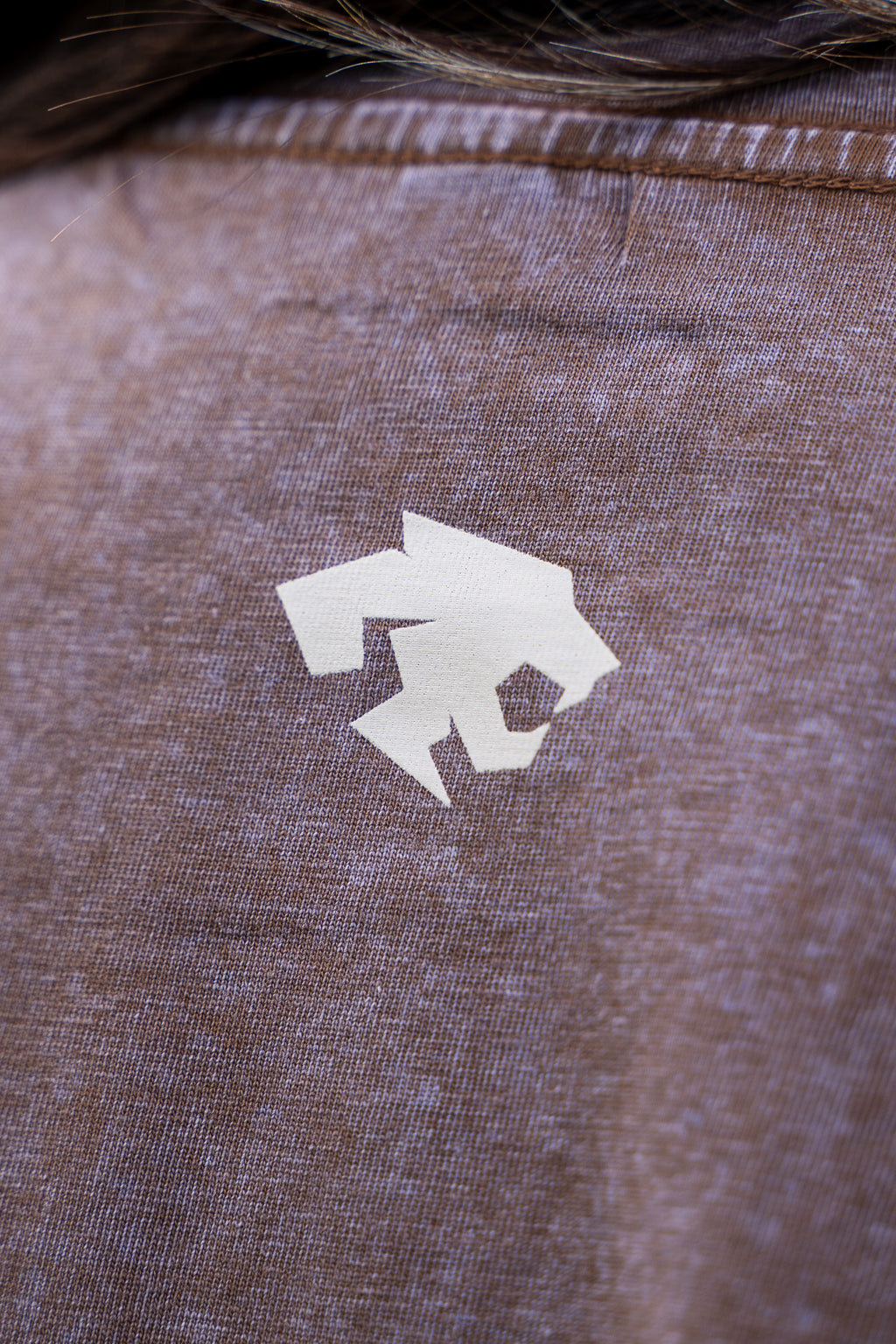 Polera crop oversize Brown A