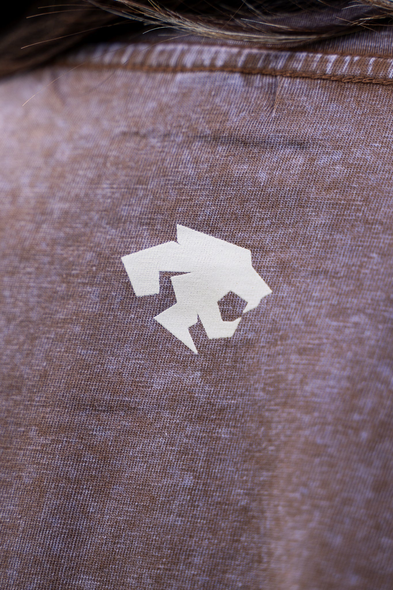 Polera crop oversize Brown A