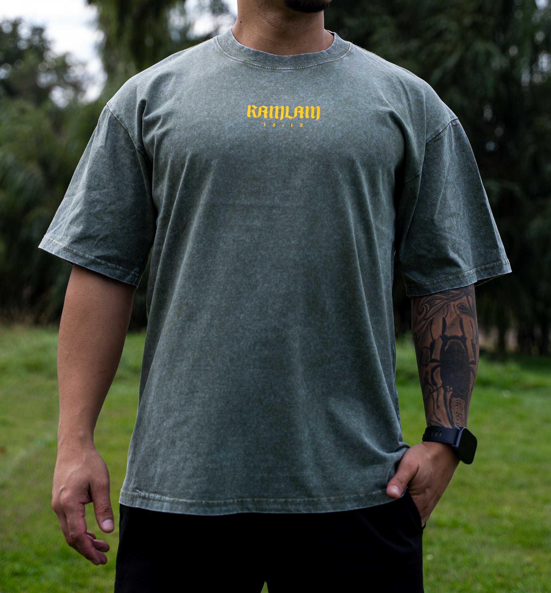Polera oversize Green A