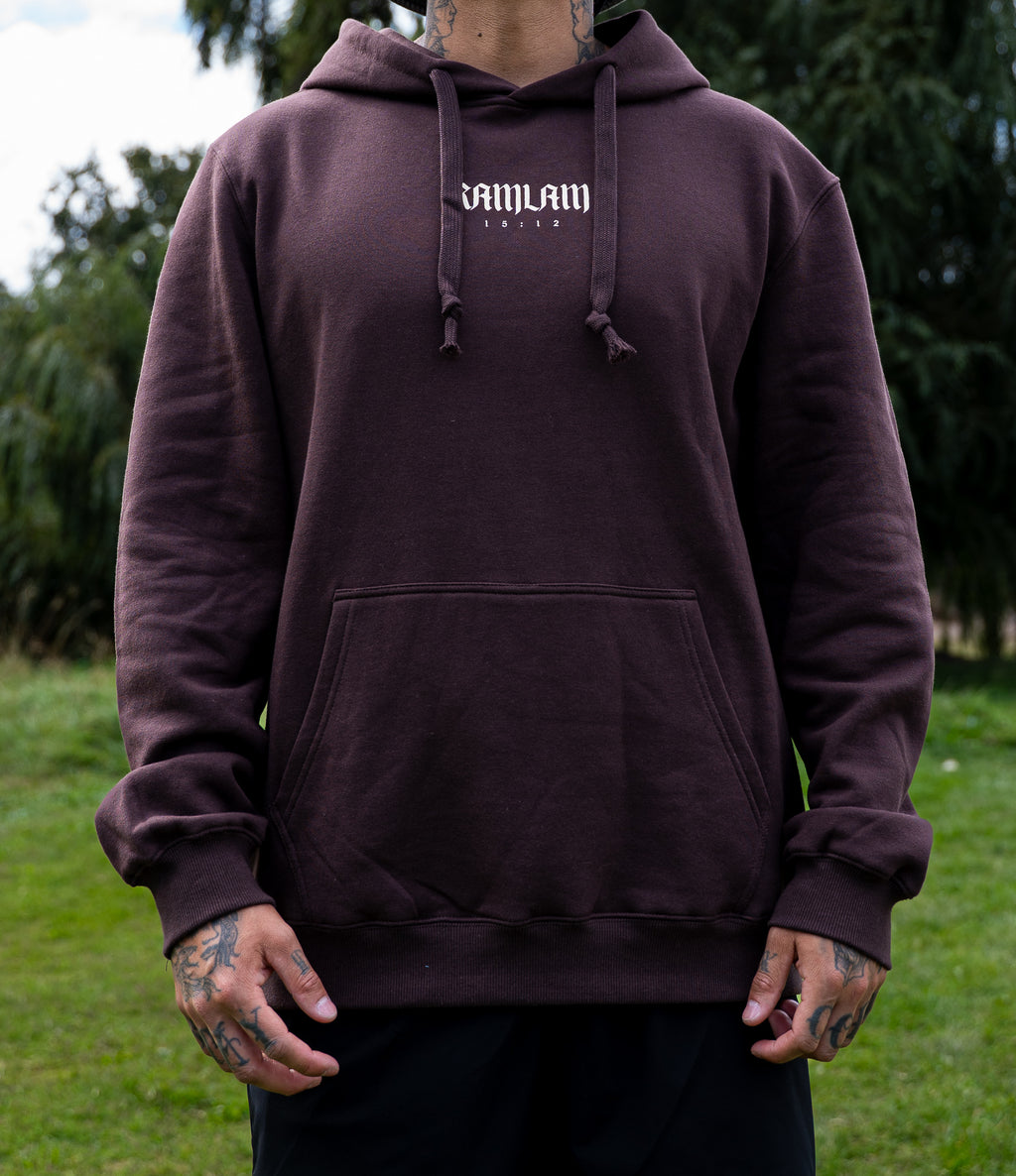Hoodie regular Brown