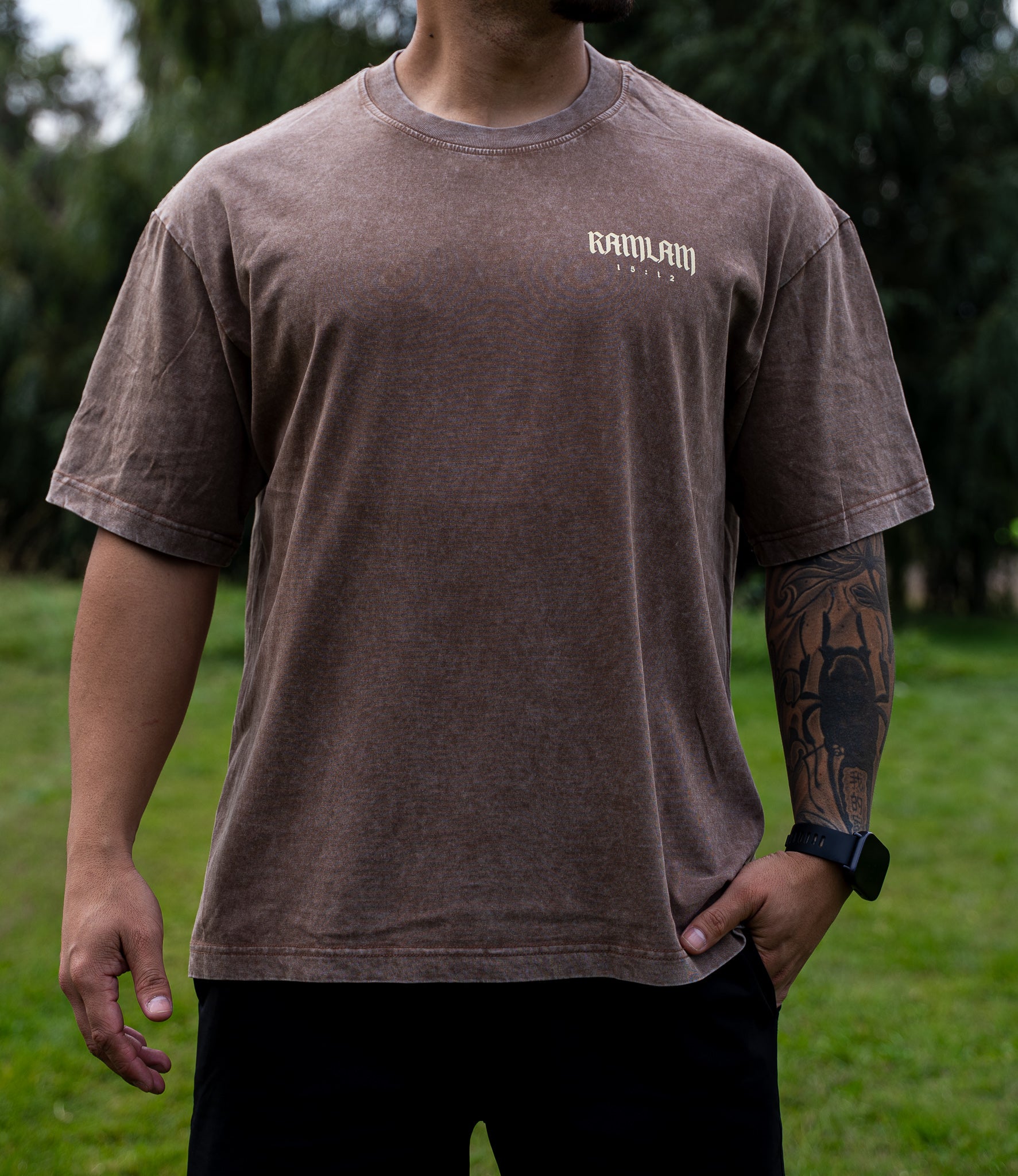 Polera oversize Brown/ Bg Panthers