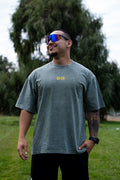 Polera oversize Green RAW
