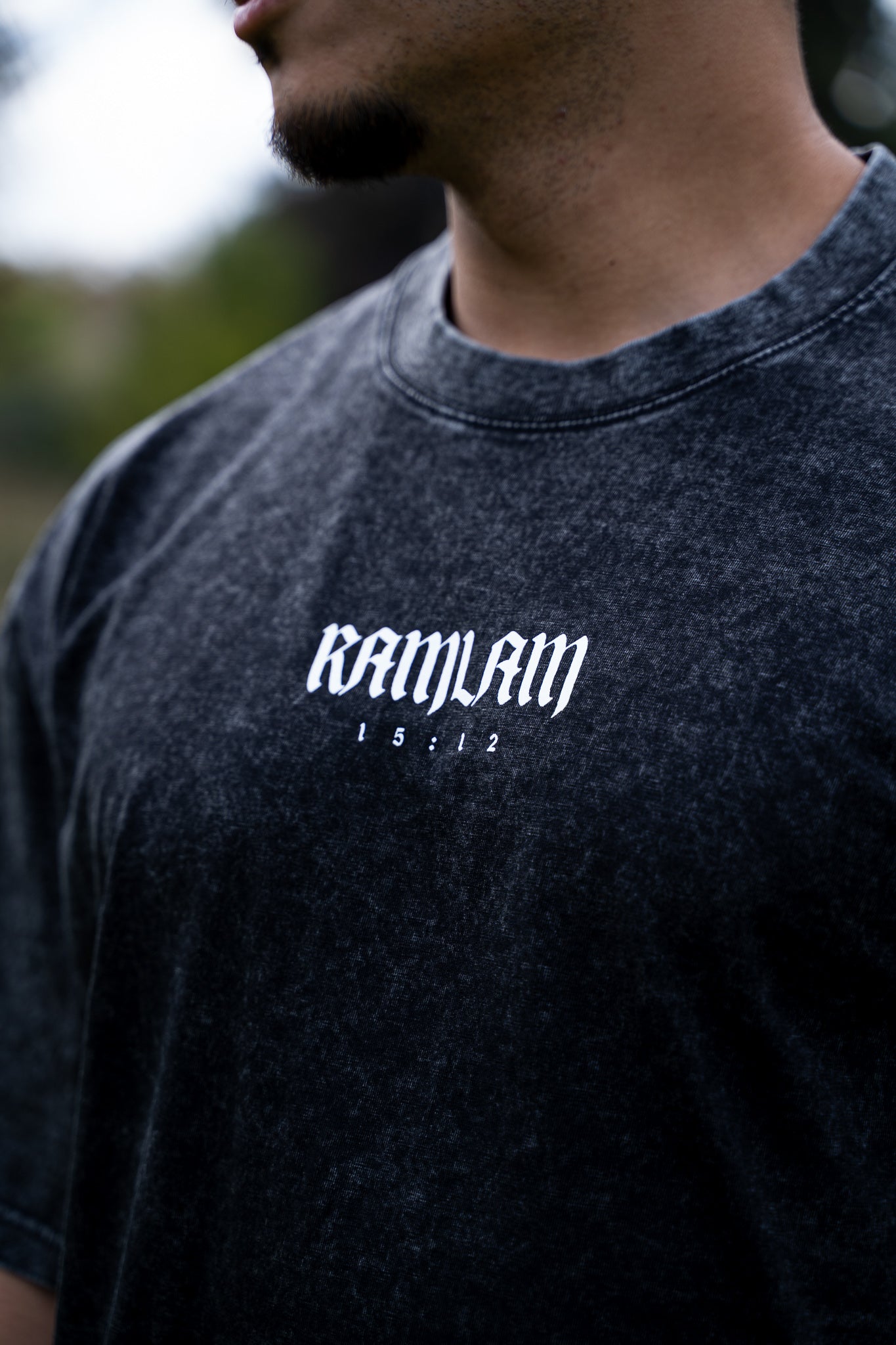 Polera oversize Black A