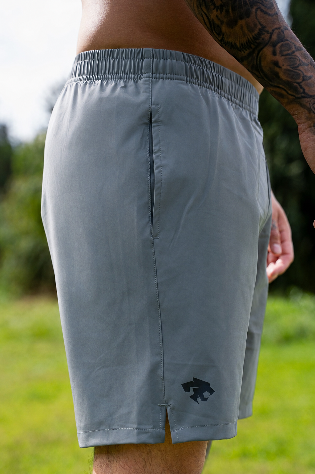Short 7" Charcoal blue