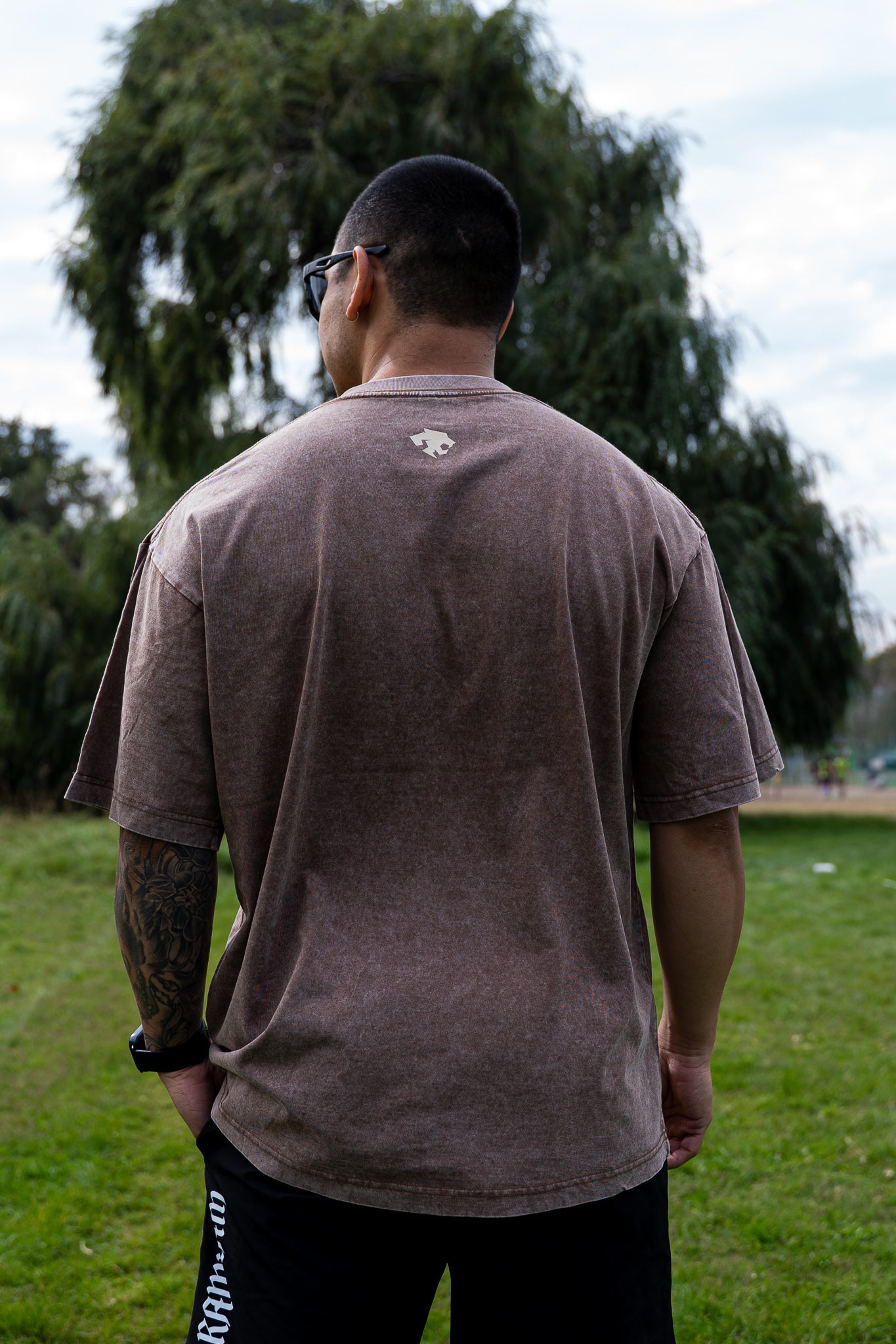 Polera oversize Brown A