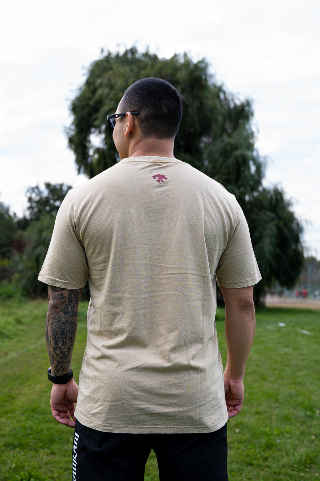Polera regular Beige/Bd A