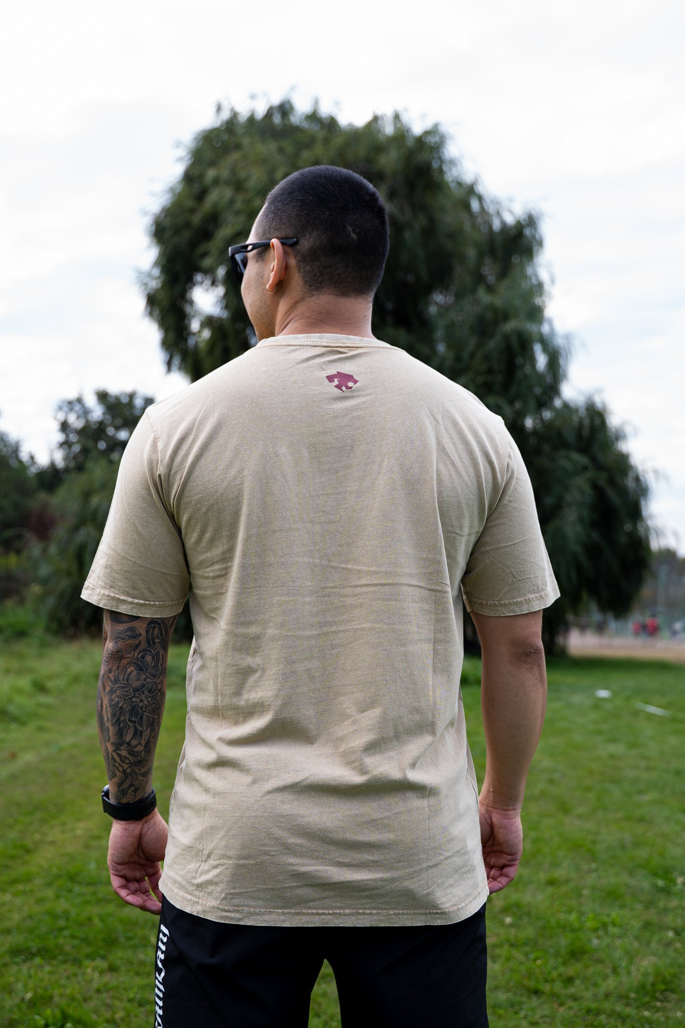Polera regular Beige/Bd A