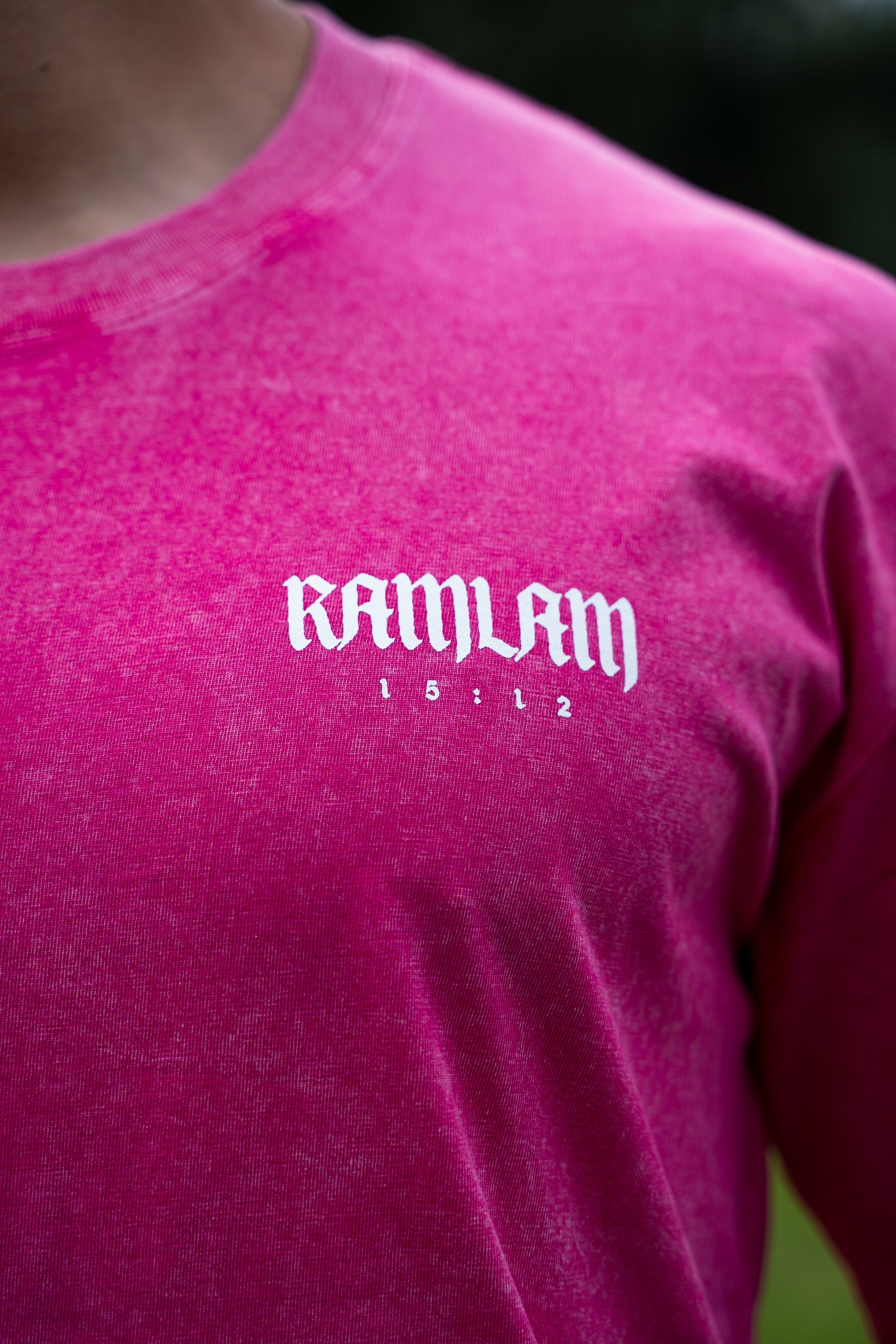 Polera oversize Pink/ Wt Panthers