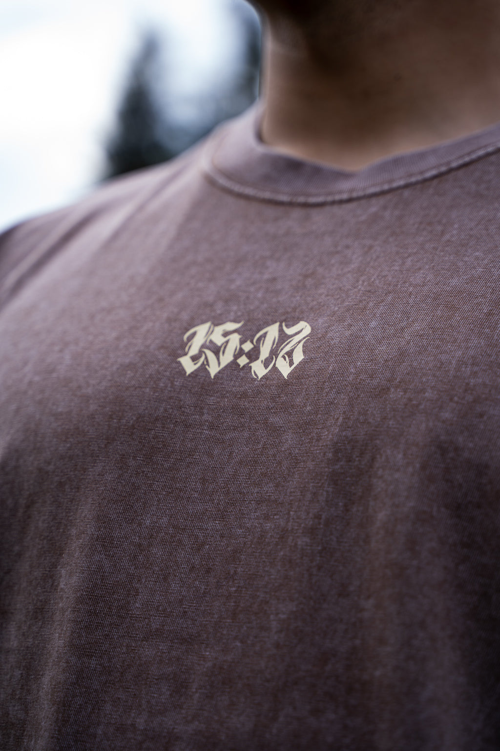 Polera oversize Brown RAW