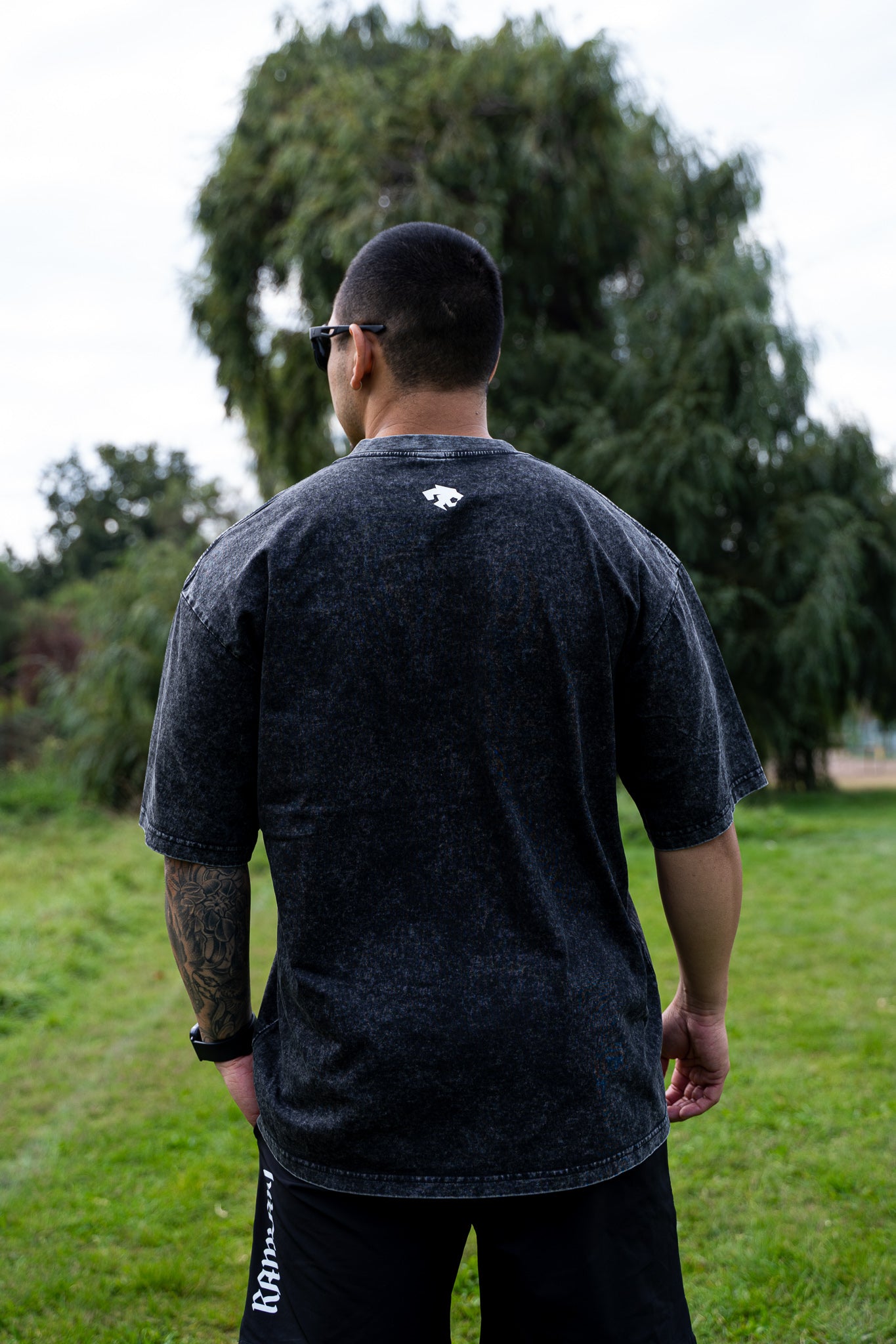 Polera oversize Black A