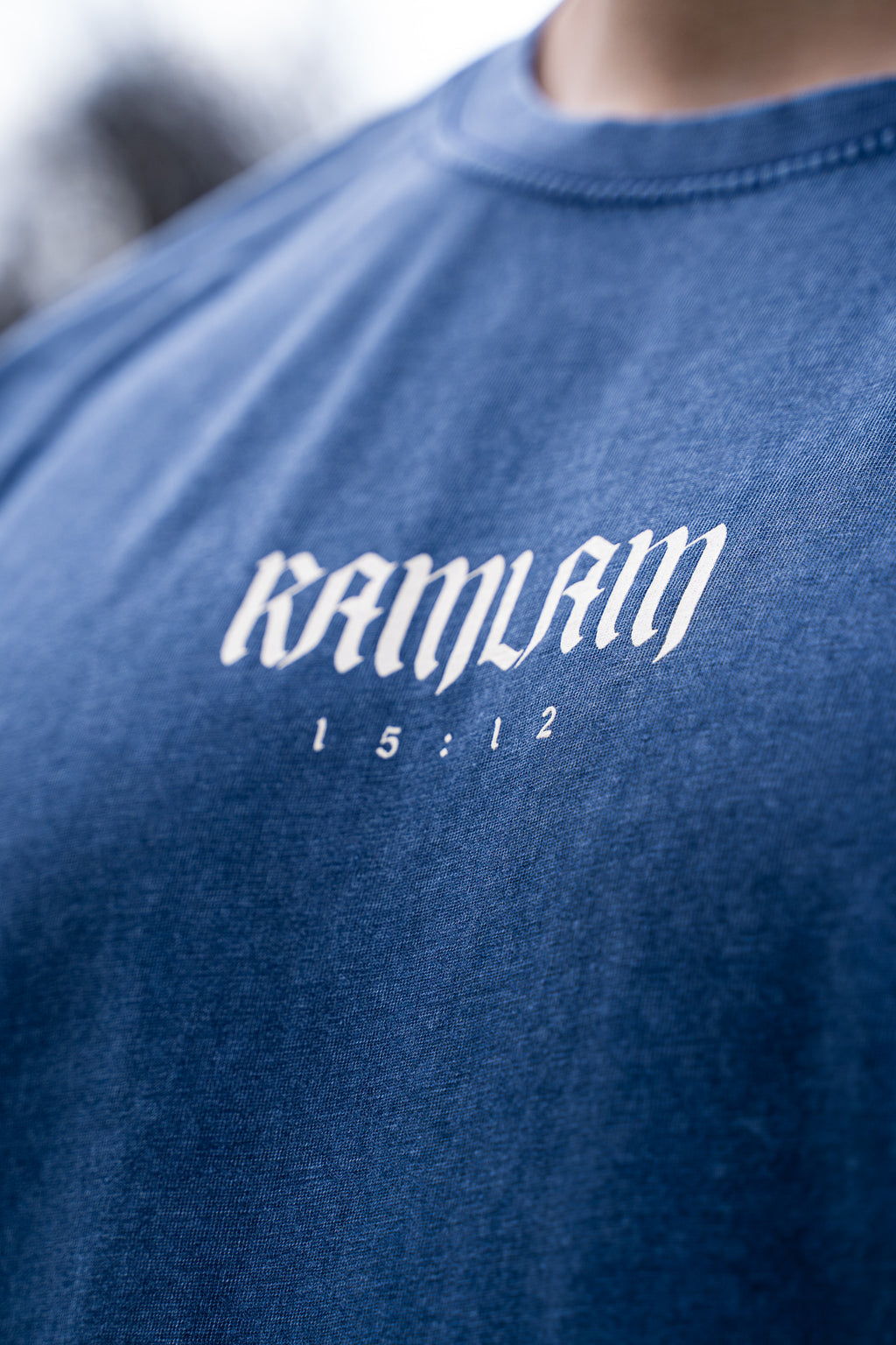 Polera regular Blue/Wt A