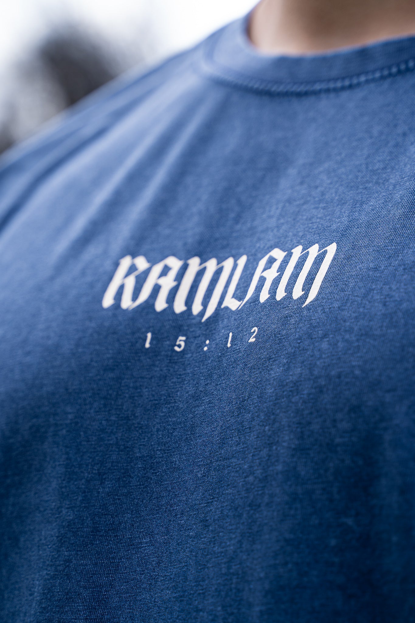 Polera regular Blue/Wt A