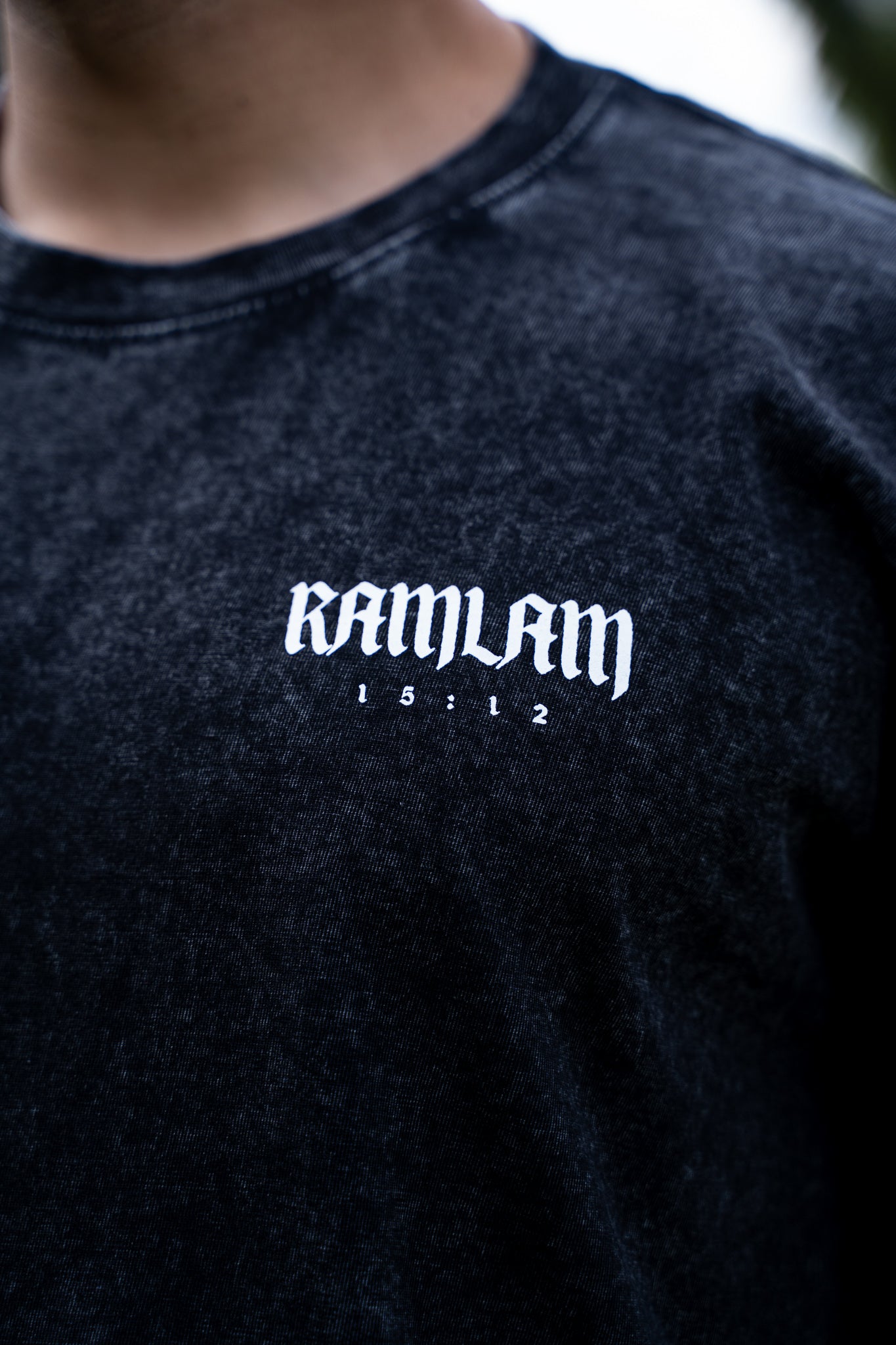 Polera oversize Black/ Wt Panthers