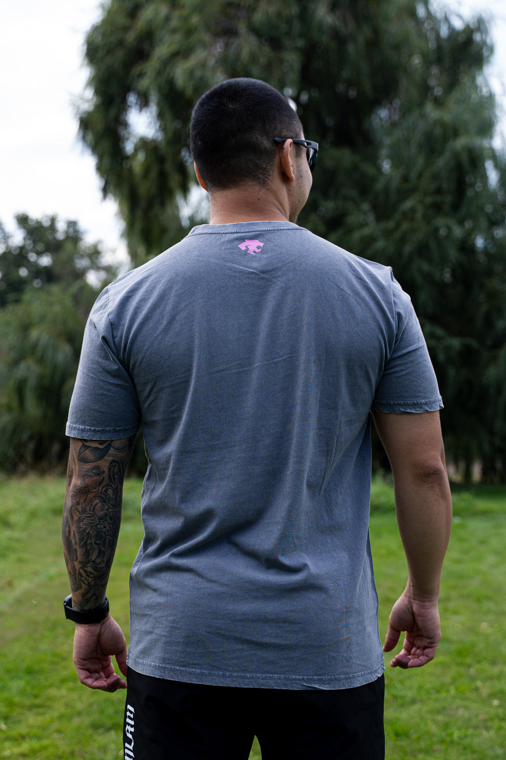 Polera regular Gray/Pk A