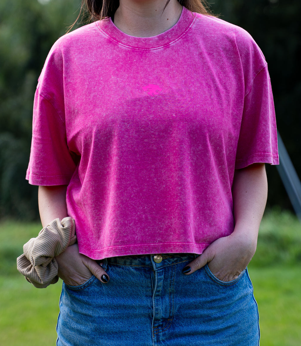 Polera crop oversize Pink-SP