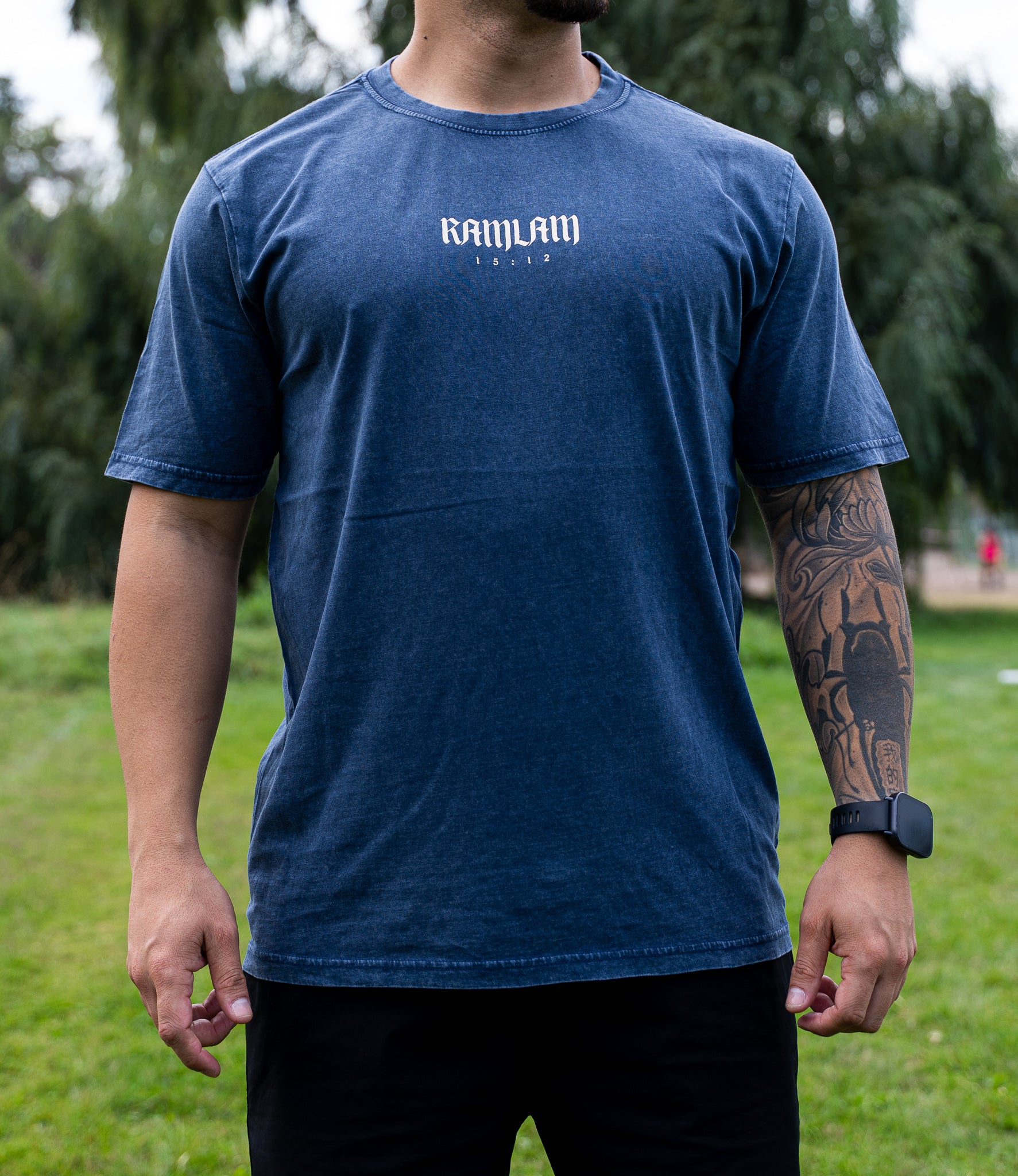 Polera regular Blue/Wt A