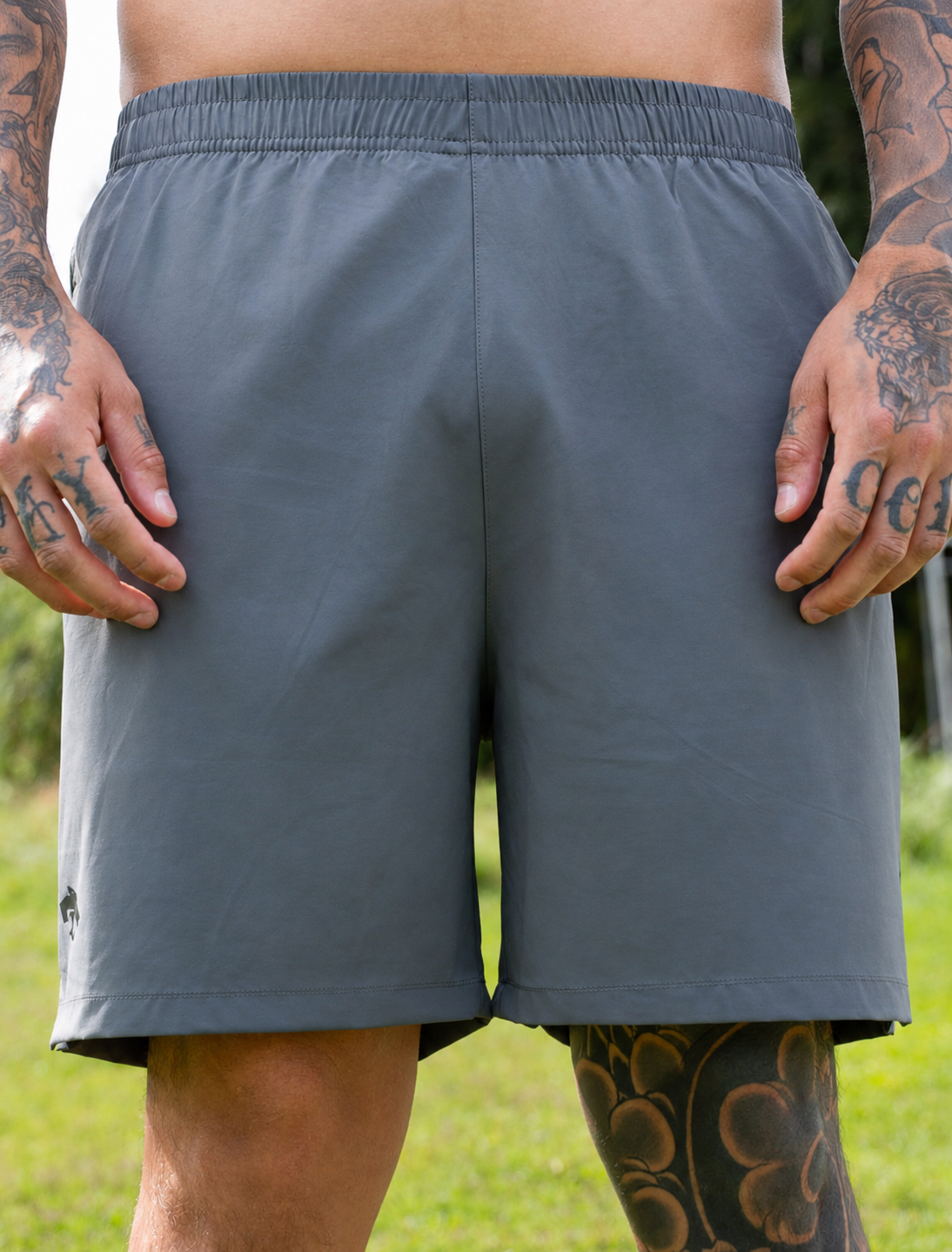 Short 7" Charcoal blue